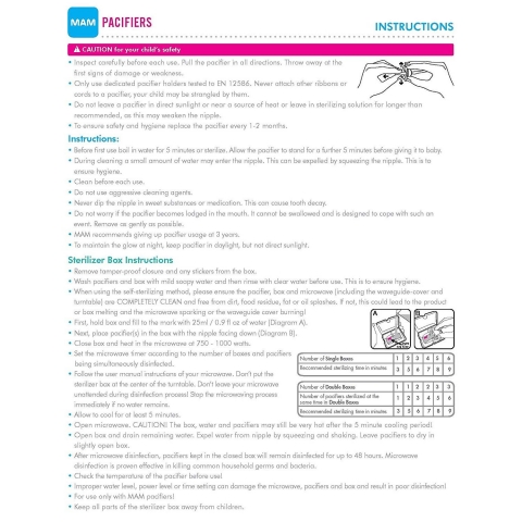 MAM K�z Bebek Emzi�i (0-6 Ay) (2Adet)