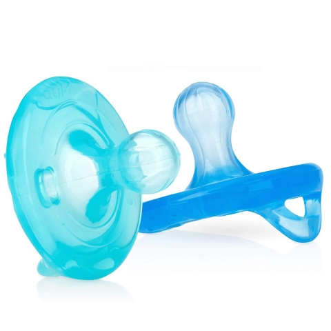 Nuby %100 Doal Silikon Emzik (6-12 Ay)(2 Adet)