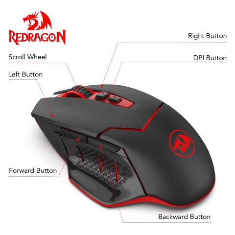 Redargon M690-1 Wireless Gaming Mouse