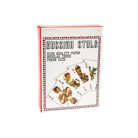 Da Brigh Russian Style Oyun Kartlar�-Red