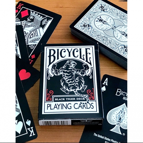 Bicycle Black Tiger  Oyun Kartlar�