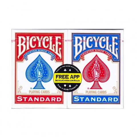 Bicycle Poker Size Oyun Kartlar (2 deste)