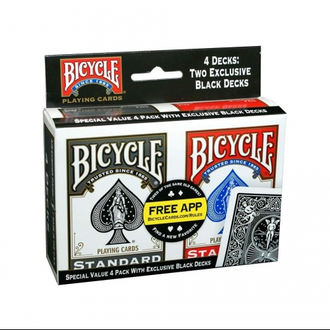 Bicycle Oyun Kartlar (4 Deste)