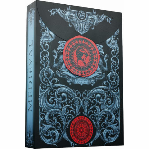 Medieval Temal� �zel Tasar�m Oyun Kartlar�-Stone
