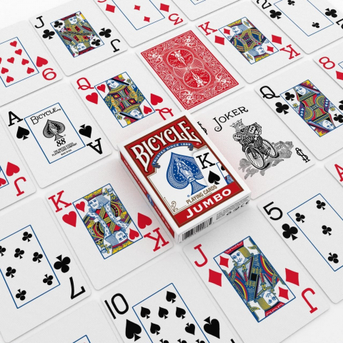 Bicycle Jumbo Index Poker Boy Oyun Kartlar�
