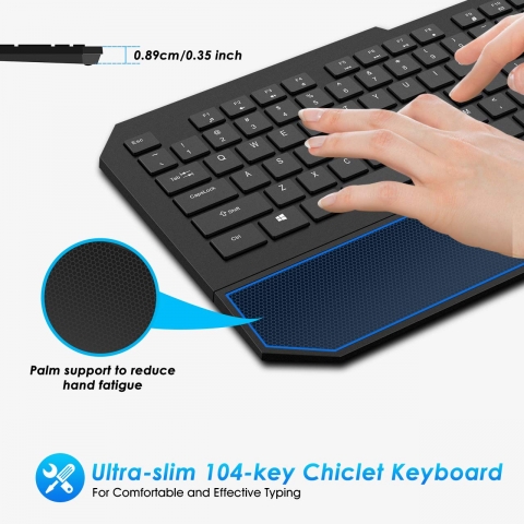 Yantop Wireless Klavye ve Mouse Set