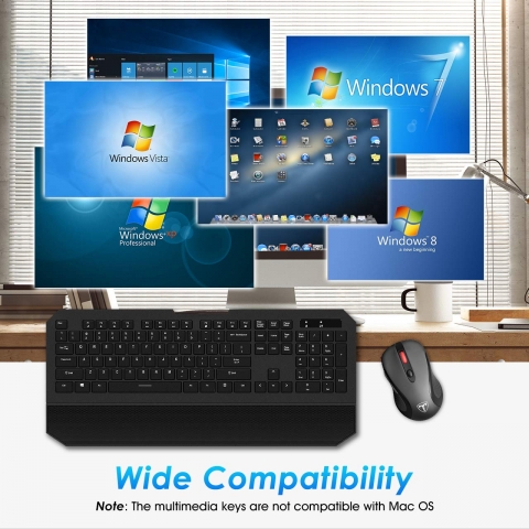 Yantop Wireless Klavye ve Mouse Set