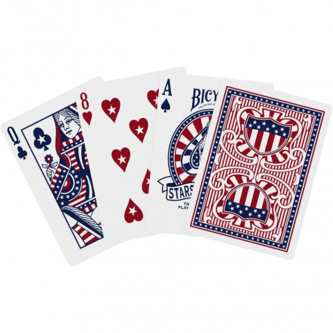 Bicycle American Flag Poker Boy Oyun Kartlar�-Stars and Stripes
