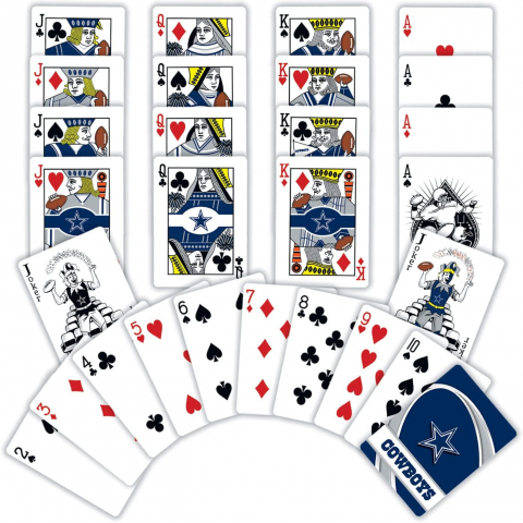 MasterPieces NFL Lisansl� Oyun Kartlar�-Dallas Cowboys