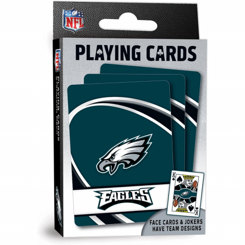 MasterPieces NFL Lisansl� Oyun Kartlar�-Philadelphia Eagles