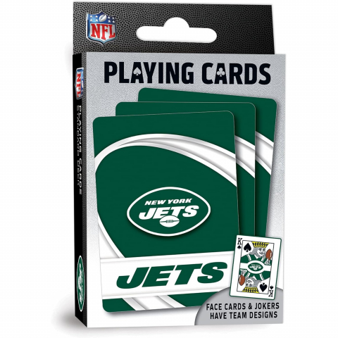 MasterPieces NFL Lisansl� Oyun Kartlar�-New York Jets
