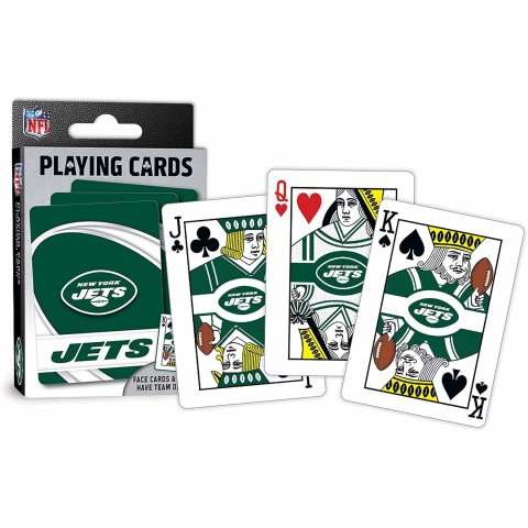 MasterPieces NFL Lisansl� Oyun Kartlar�-New York Jets