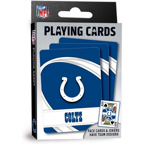 MasterPieces NFL Lisansl� Oyun Kartlar�-Indianapolis Colts