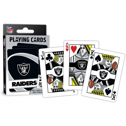 MasterPieces NFL Lisansl� Oyun Kartlar�-Las Vegas Raiders