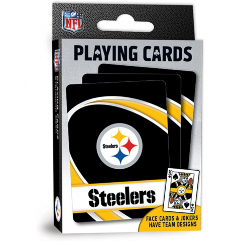 MasterPieces NFL Lisansl� Oyun Kartlar�-Pittsburgh Steelers