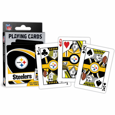 MasterPieces NFL Lisansl� Oyun Kartlar�-Pittsburgh Steelers