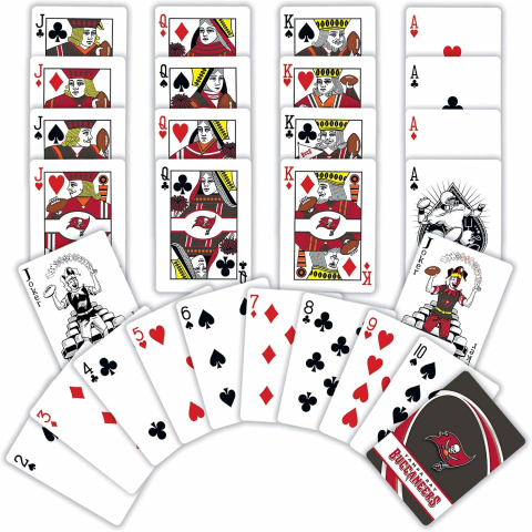 MasterPieces NFL Lisansl� Oyun Kartlar�-Tampa Bay Buccaneers