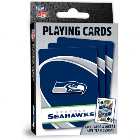MasterPieces NFL Lisansl� Oyun Kartlar�-Seattle Seahawks