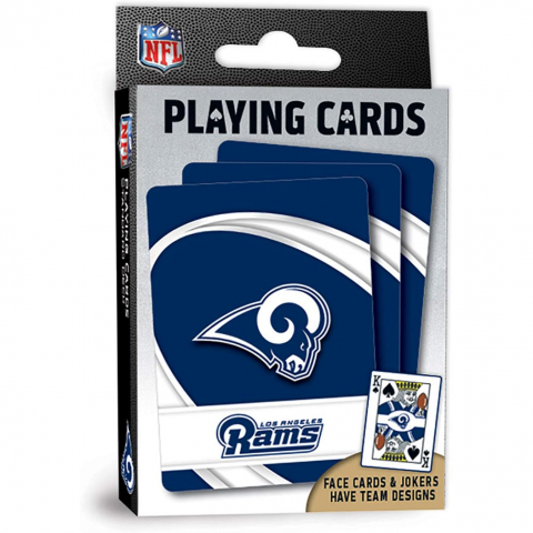 MasterPieces NFL Lisansl� Oyun Kartlar�-Los Angeles Rams