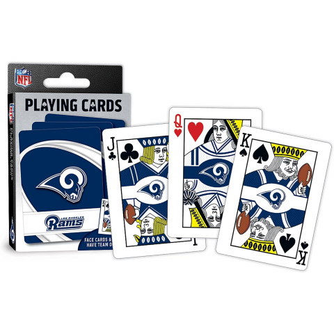 MasterPieces NFL Lisansl� Oyun Kartlar�-Los Angeles Rams