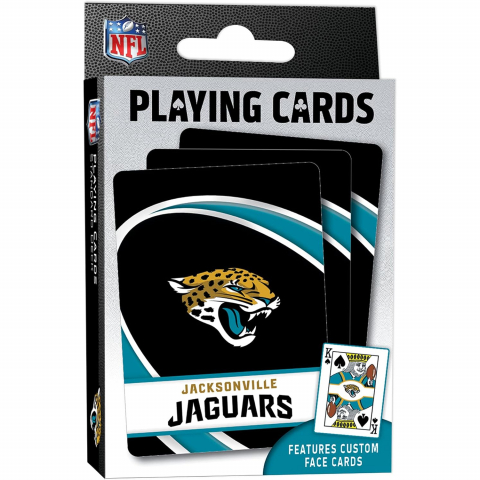 MasterPieces NFL Lisansl� Oyun Kartlar�-Jacksonville Jaguars