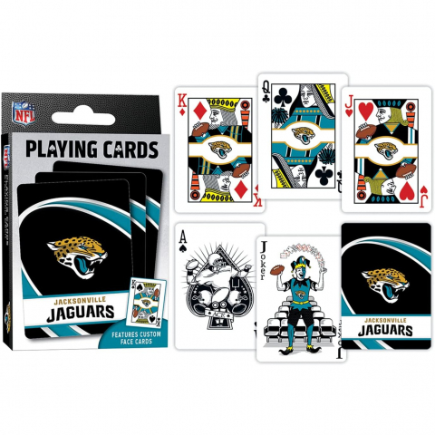 MasterPieces NFL Lisansl� Oyun Kartlar�-Jacksonville Jaguars