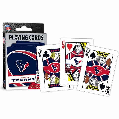 MasterPieces NFL Lisansl� Oyun Kartlar�-Houston Texas
