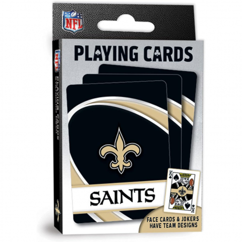 MasterPieces NFL Lisansl� Oyun Kartlar�-New Orleans Saints