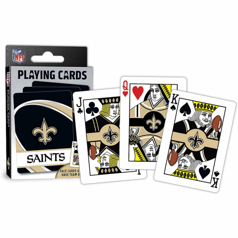 MasterPieces NFL Lisansl� Oyun Kartlar�-New Orleans Saints