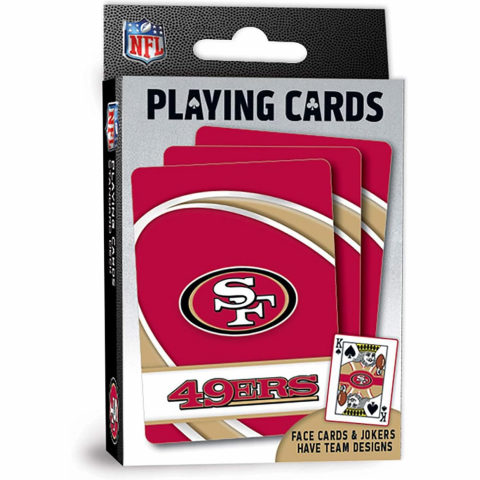 MasterPieces NFL Lisansl� Oyun Kartlar�-San Francisco 49ers