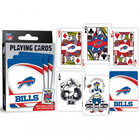 MasterPieces NFL Lisansl� Oyun Kartlar�-Buffalo Bills