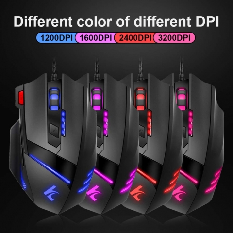 Hcman Gaming Ergonomik Kablolu Mouse