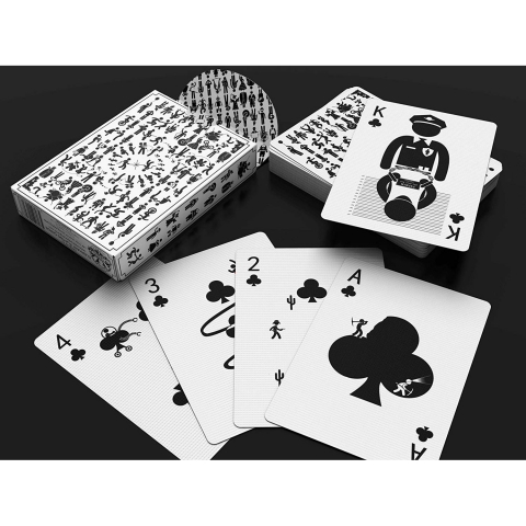 Unique Pipmen Beyaz Oyun Kartlar�