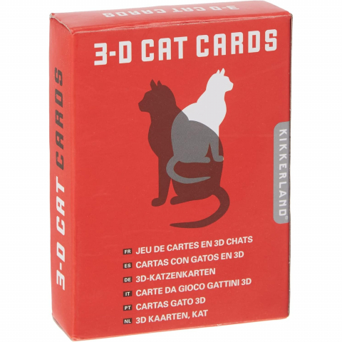 Kikkerland Lentik�ler Oyun Kartlar�-Cat