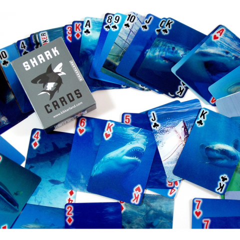 Kikkerland Lentik�ler Oyun Kartlar�-Shark