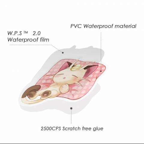 POP STICKER Pembe Sticker kartma (102 Adet)