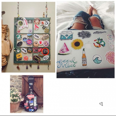 ShuGuoTu Galaxy Sticker ��kartma (100 Adet)