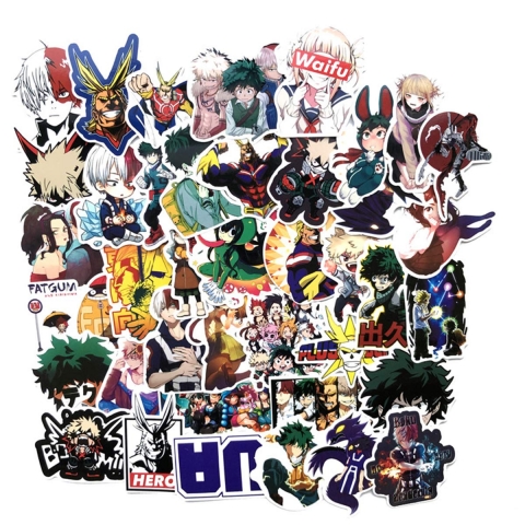 MINRAIN Anime Sticker kartma (73 Adet)