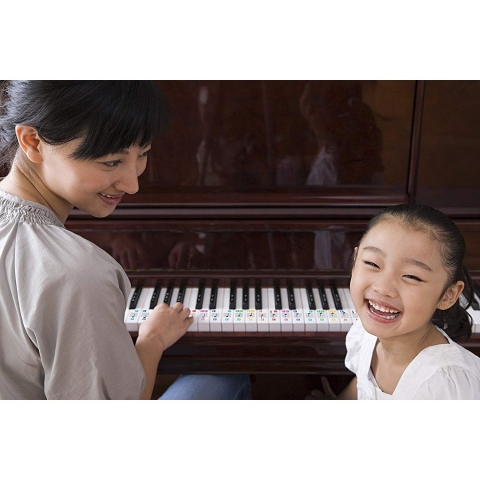 crbn Piano Nota Sticker kartma
