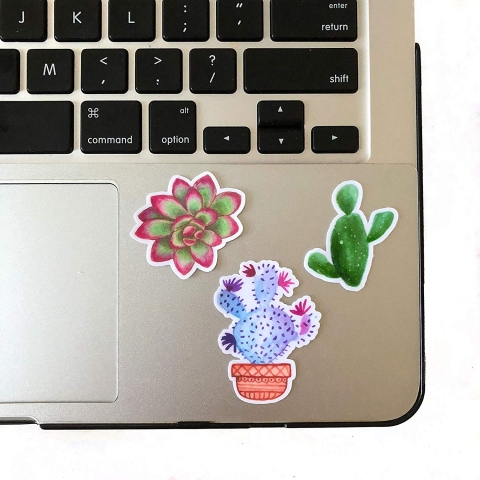 Navy Peony Kakts Sticker kartma (31 Adet)
