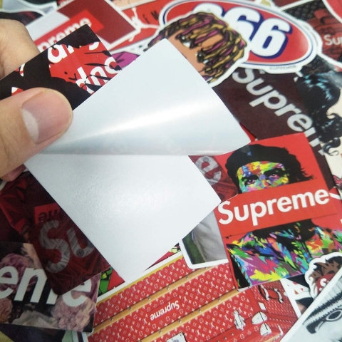 Gumindaris Supreme Sticker kartma (102 Adet)