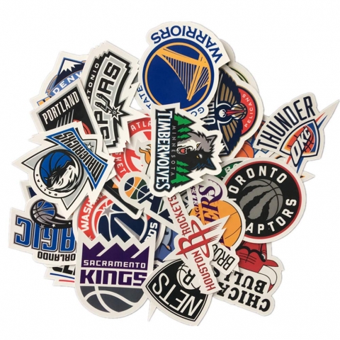Jasion NBA Sticker kartma (30 Adet)