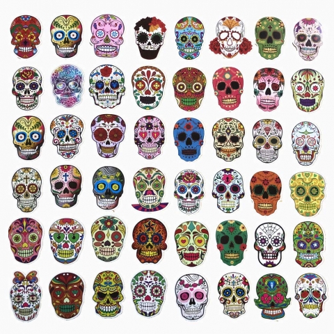 Jasion Kuru Kafa Sticker kartma (60 Adet)