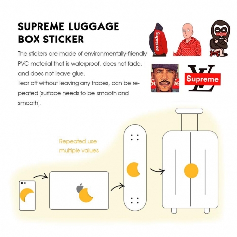 Sanmatic Supreme Sticker kartma (127 Adet)
