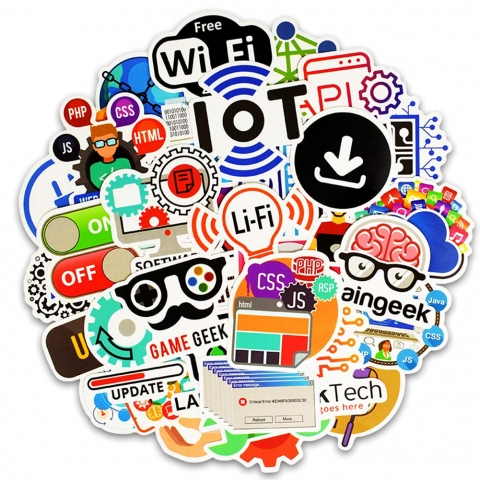 Honch Sticker kartma (50 Adet)