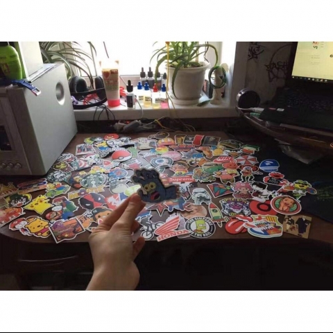 CHNLML Sticker ��kartma (800 Adet)