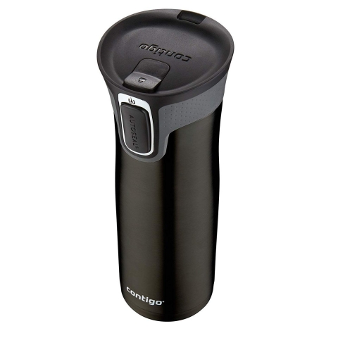 Contigo AUTOSEAL West Loop Paslanmaz elik Mug (590ml)(Siyah)