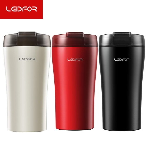 Leidfor Yal�t�ml� Termos (Beyaz) (380ml)