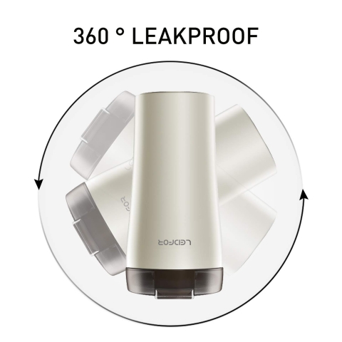 Leidfor Yal�t�ml� Termos (Beyaz) (380ml)