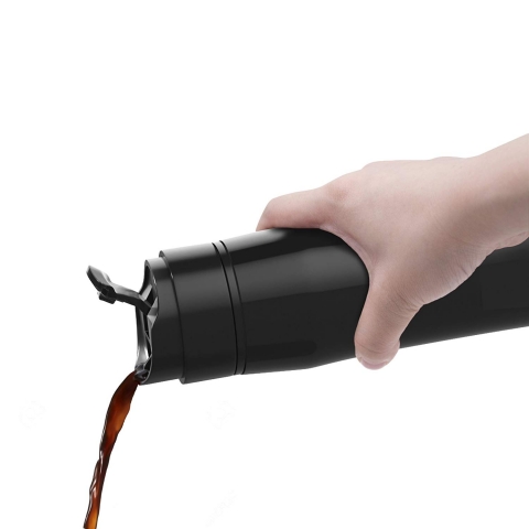 KOHIPRESS French Press Termos (Siyah) (350ml)